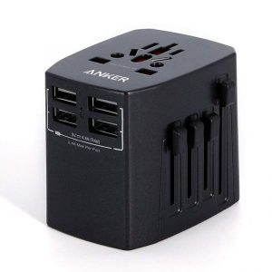 Anker Universal Travel Adapter With 4 USB Ports