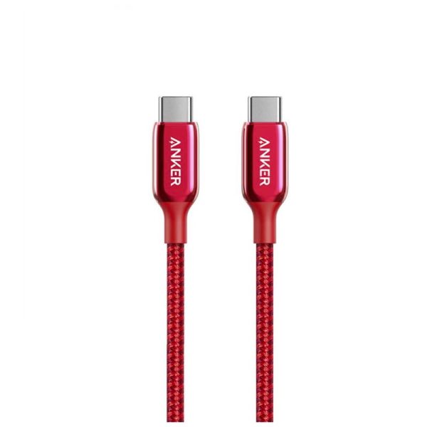 Anker PowerLine+ III USB-C to USB-C 2.0 Cable - Red