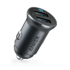 Anker PowerDrive 2 Alloy Metal Mini Car Charger